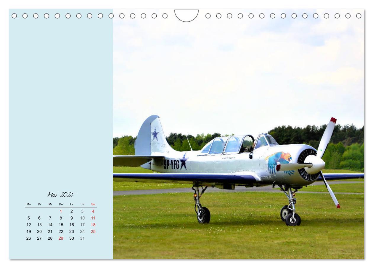 Bild: 9783435234776 | Sportliche Kunstflieger (Wandkalender 2025 DIN A4 quer), CALVENDO...