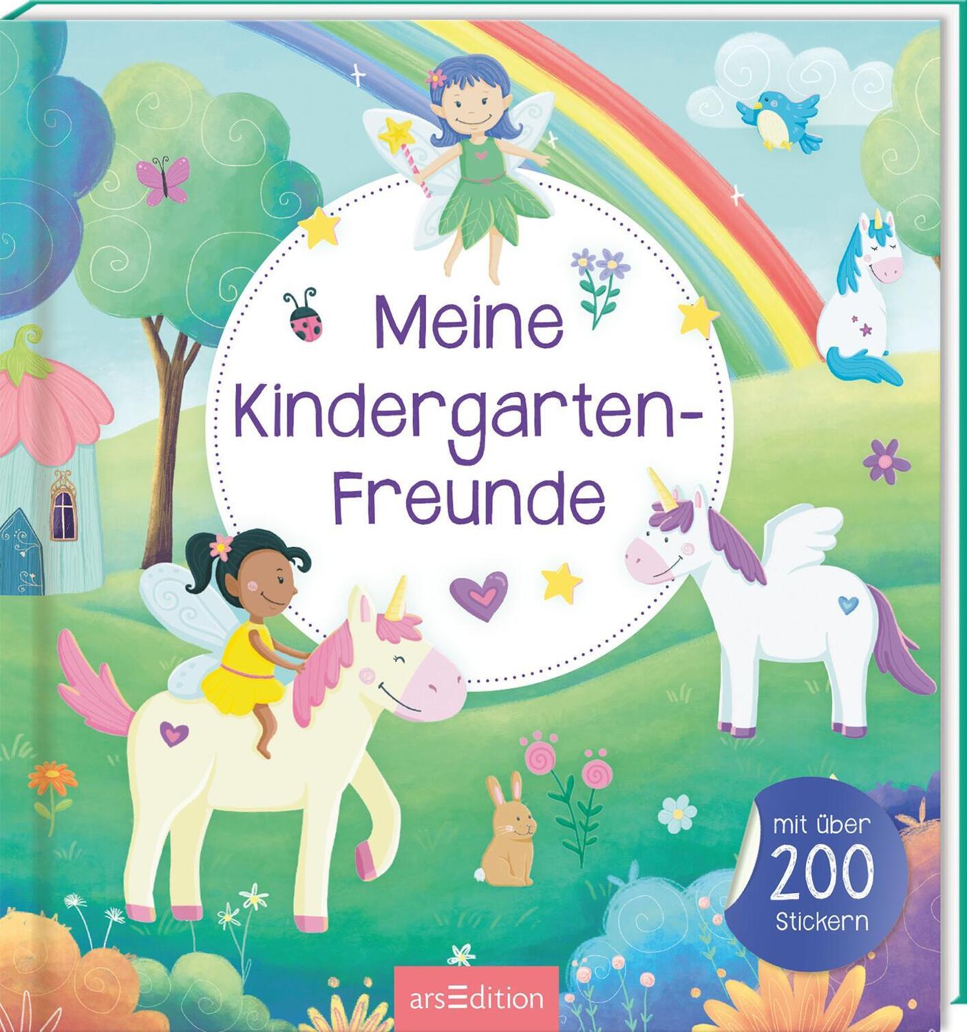 Cover: 4014489134015 | Meine Kindergarten-Freunde - Einhorn | Mit über 200 Stickern | Dietz