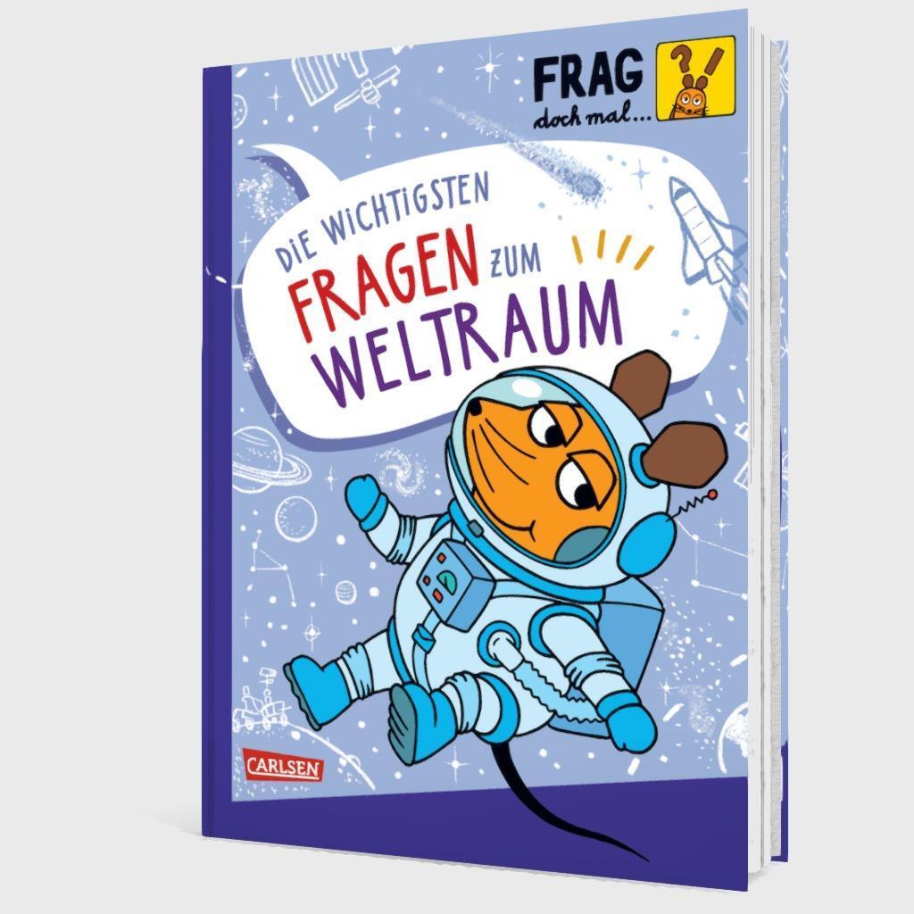 Bild: 9783551253798 | Frag doch mal ... die Maus: Die wichtigsten Fragen zum Weltraum | Buch