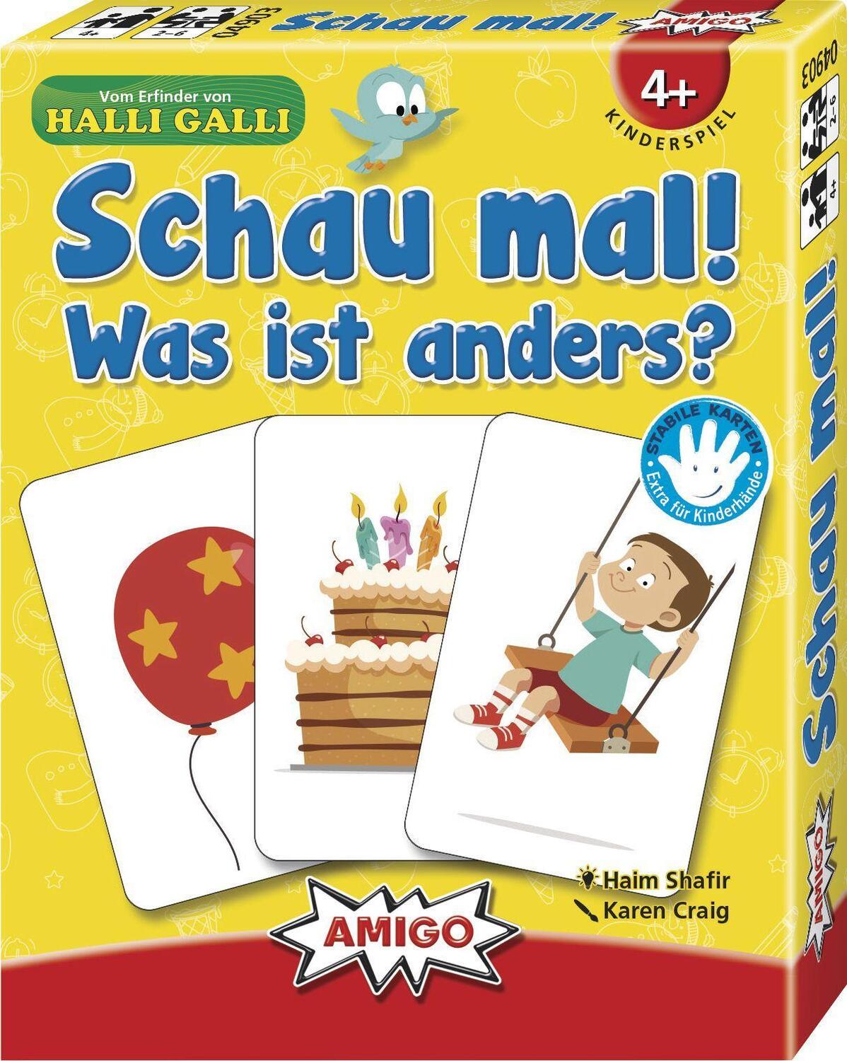 Bild: 4007396049039 | Schau mal! | AMIGO - Kinderspiel | Haim Shafir | Spiel | Brettspiel