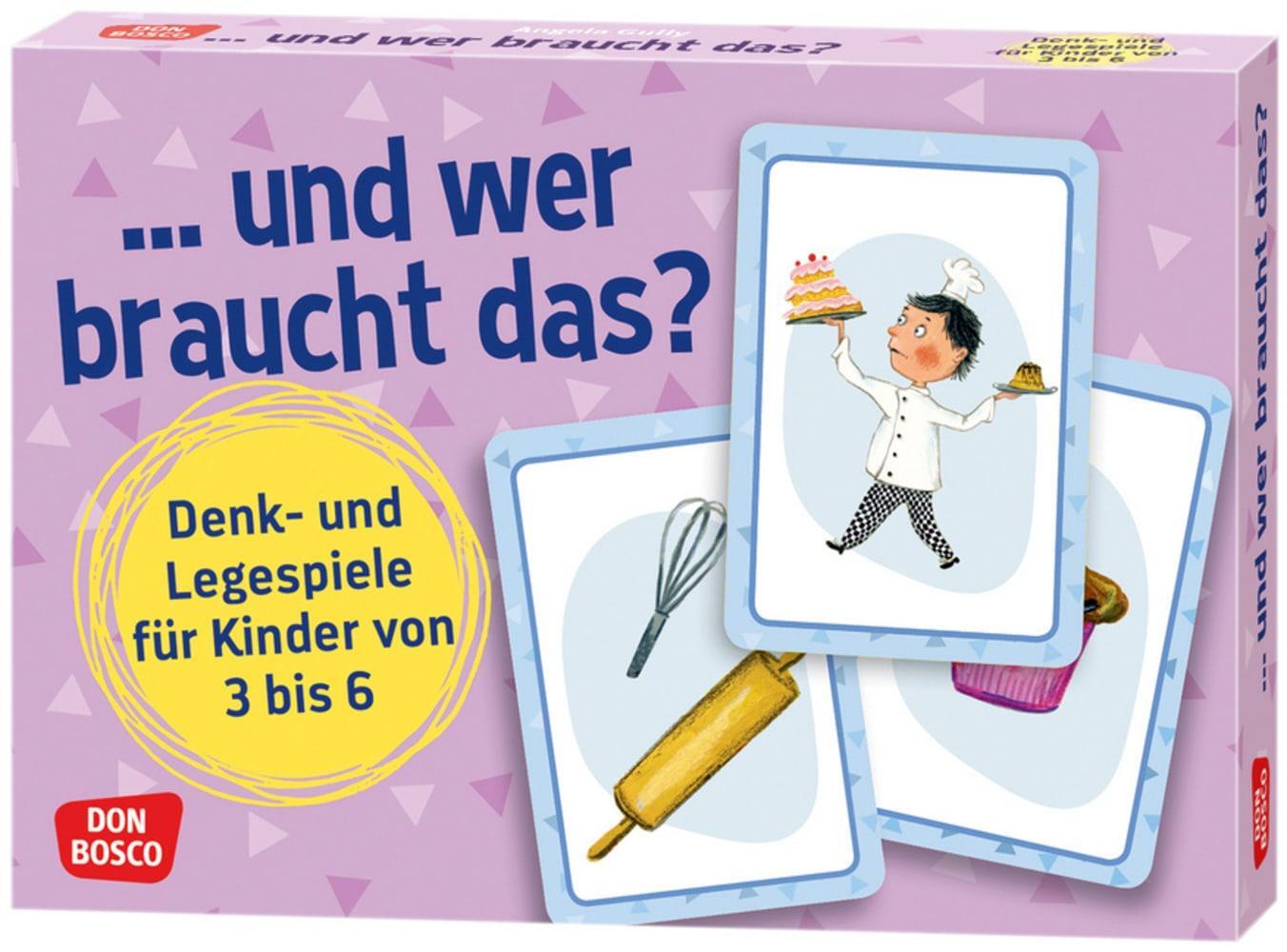 Cover: 4260179515262 | ...und wer braucht das? | Denk- und Legespiele für Kinder von 3 bis 6