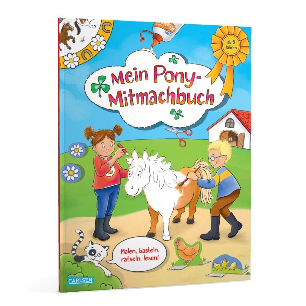 Bild: 9783551191069 | Mein Pony-Mitmachbuch | Corinna Wieja | Taschenbuch | 128 S. | Deutsch