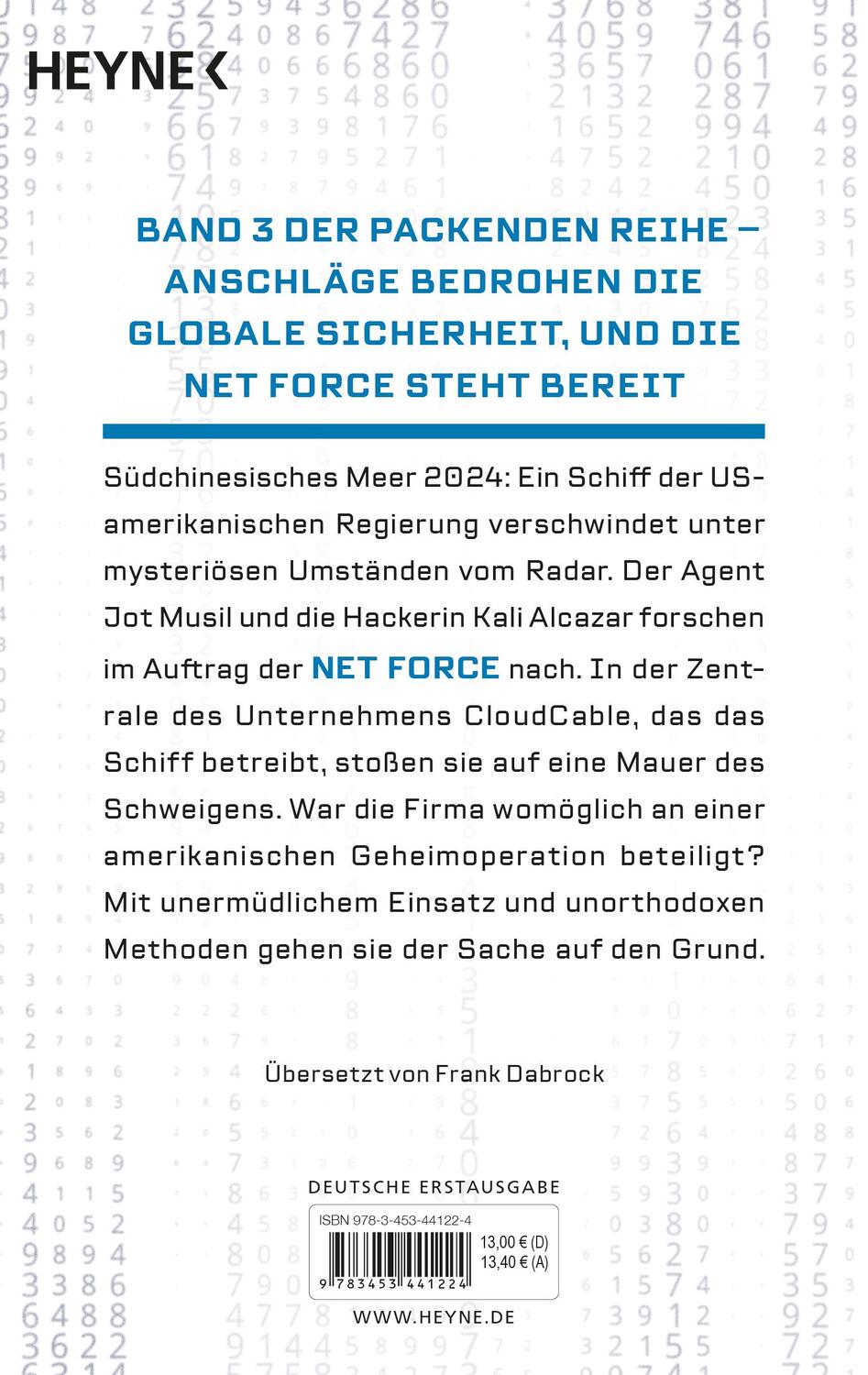 Bild: 9783453441224 | Net Force. Cyberstaat | Thriller | Jerome Preisler | Taschenbuch