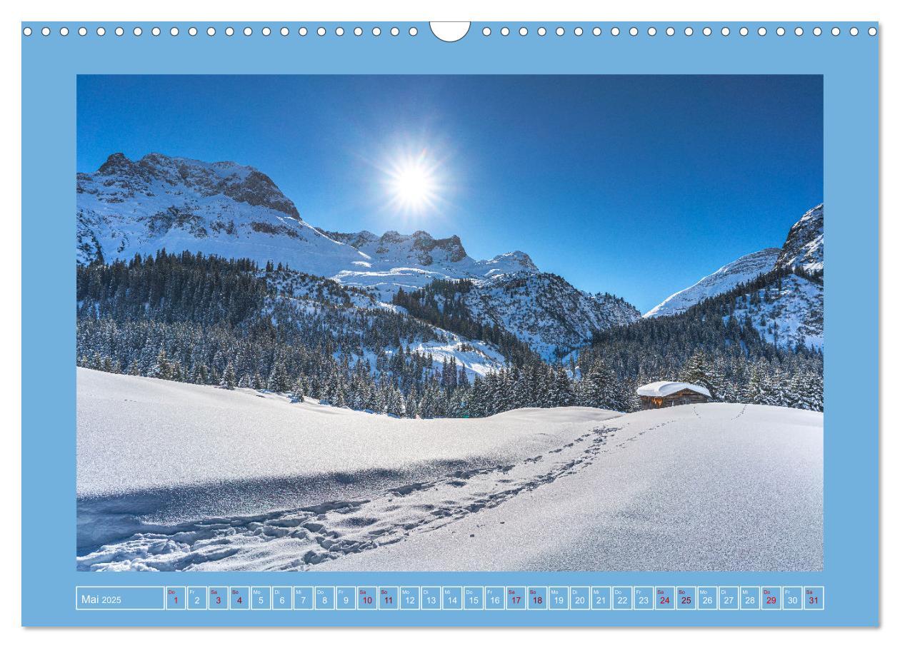 Bild: 9783383946929 | Winterdreams von Lech bis Zug (Wandkalender 2025 DIN A3 quer),...