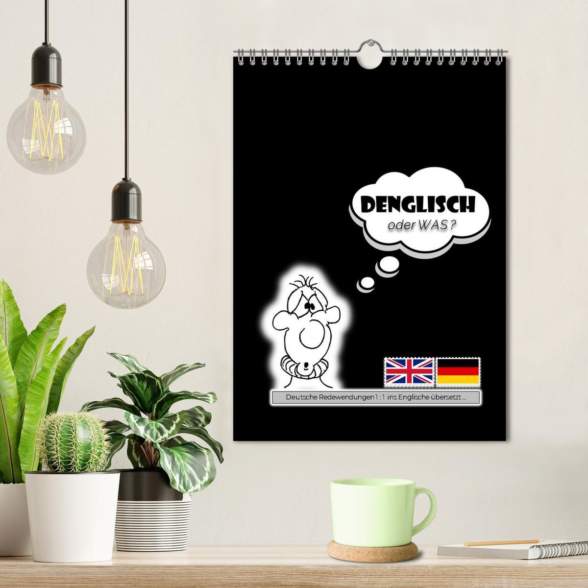 Bild: 9783383799990 | DENGLISCH oder was? (Wandkalender 2025 DIN A4 hoch), CALVENDO...