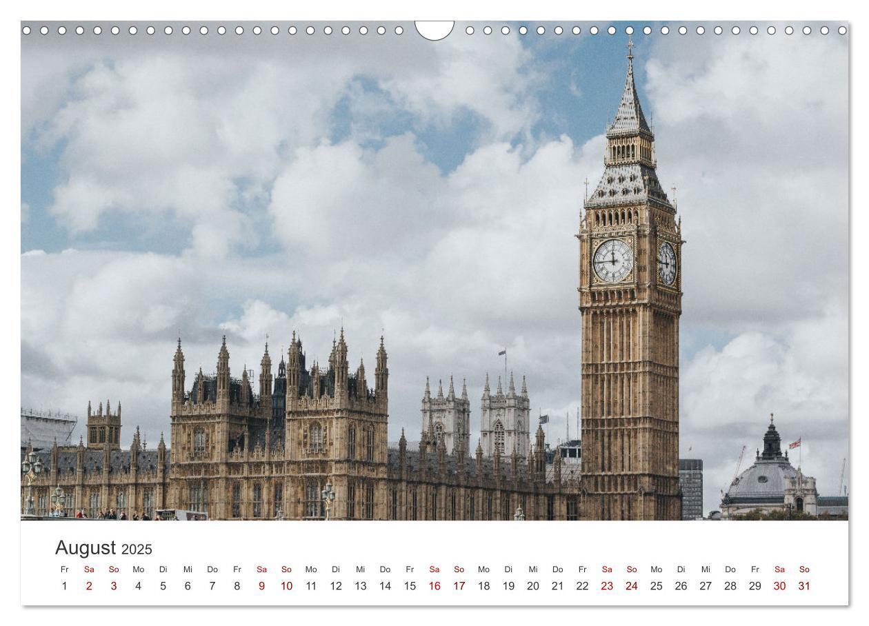 Bild: 9783435001644 | London - Die faszinierende Hauptstadt Englands. (Wandkalender 2025...