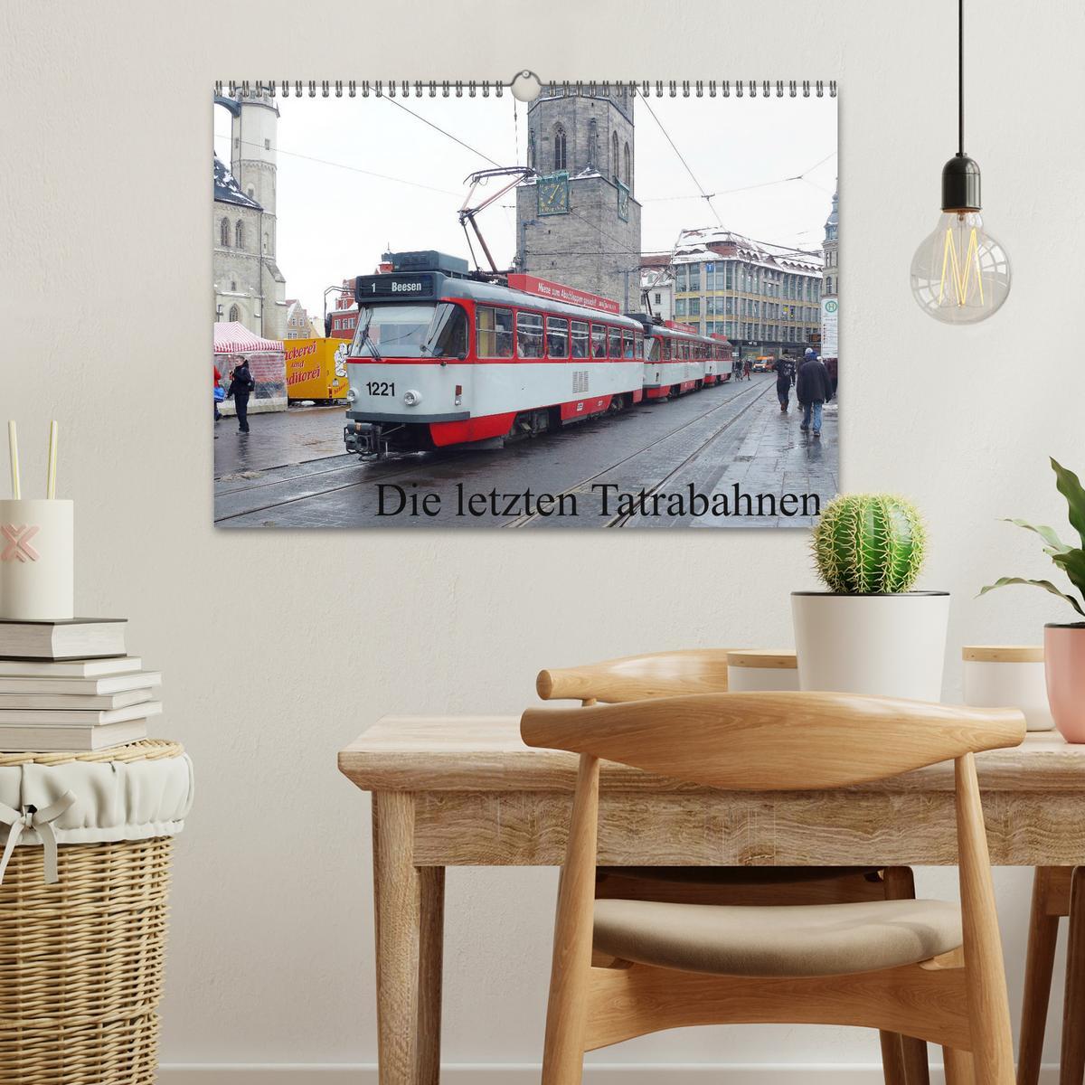 Bild: 9783435444779 | Die letzten Tatrabahnen (Wandkalender 2025 DIN A3 quer), CALVENDO...