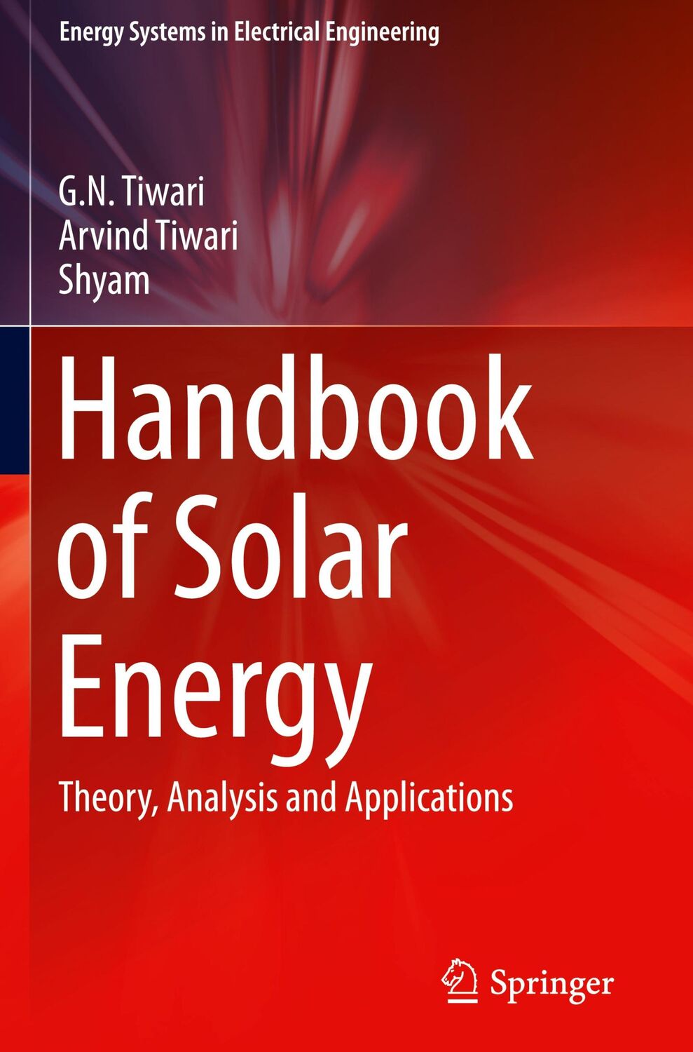 Cover: 9789811008054 | Handbook of Solar Energy | Theory, Analysis and Applications | Buch