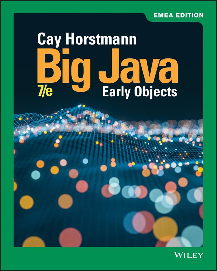 Cover: 9781119588887 | Big Java | Early Objects, EMEA Edition | Cay S. Horstmann | Buch