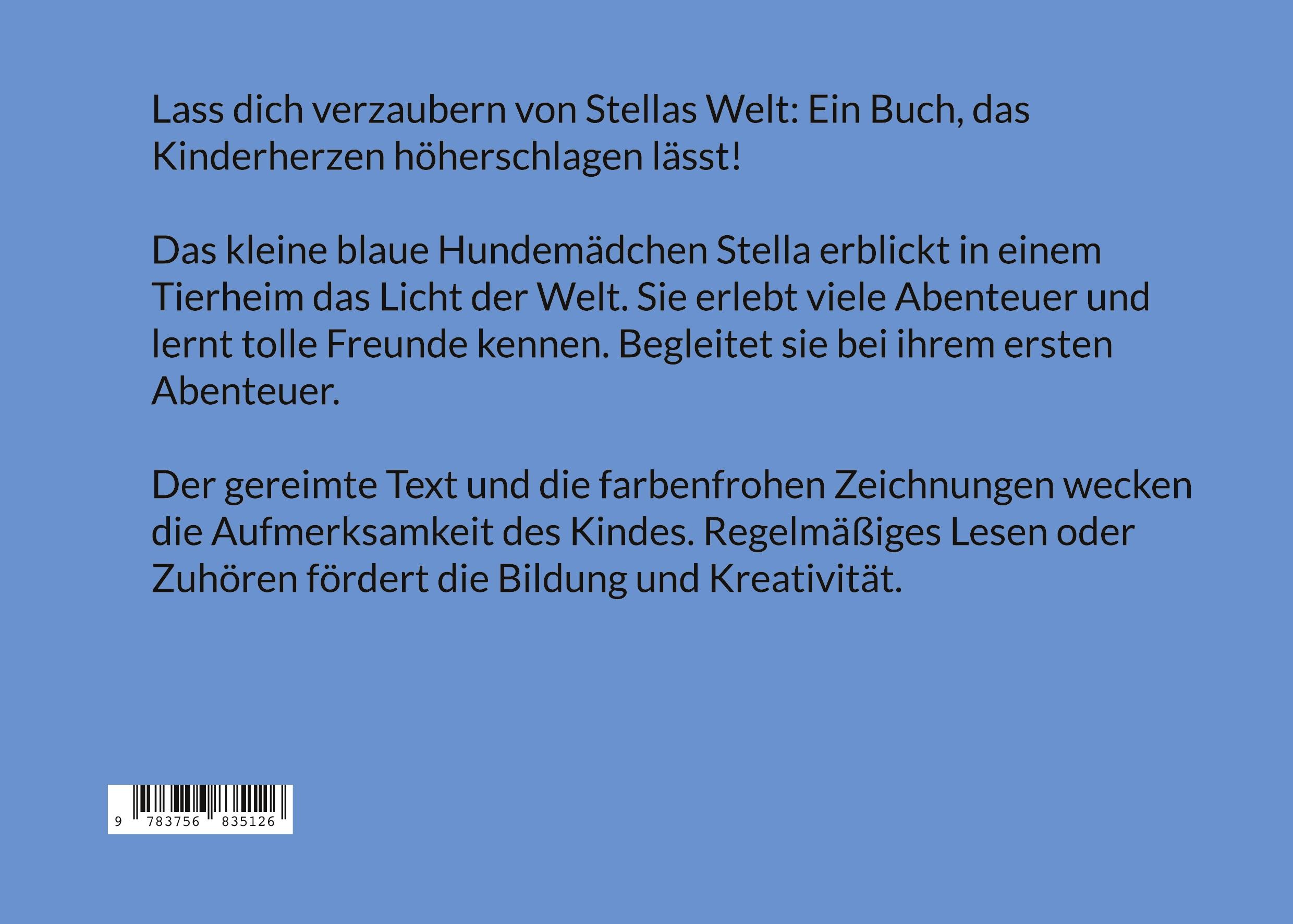 Rückseite: 9783756835126 | Stella | Marcel Sadler | Taschenbuch | 48 S. | Deutsch | 2022