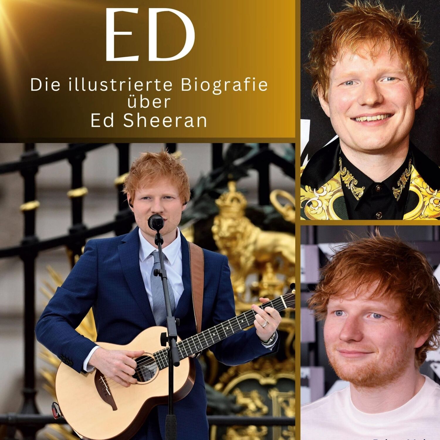 Cover: 9783750565067 | Ed | Die illustrierte Biografie über Ed Sheeran | Britta Maier | Buch