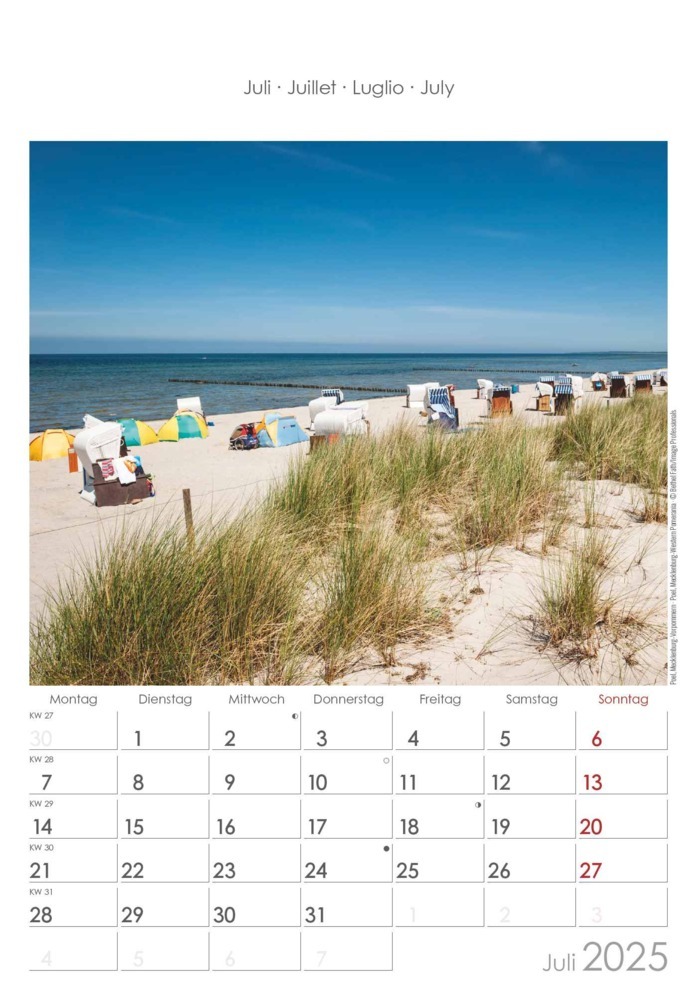 Bild: 4251732341152 | Alpha Edition - Norddeutschland 2025 Bildkalender, 23,7x34cm,...