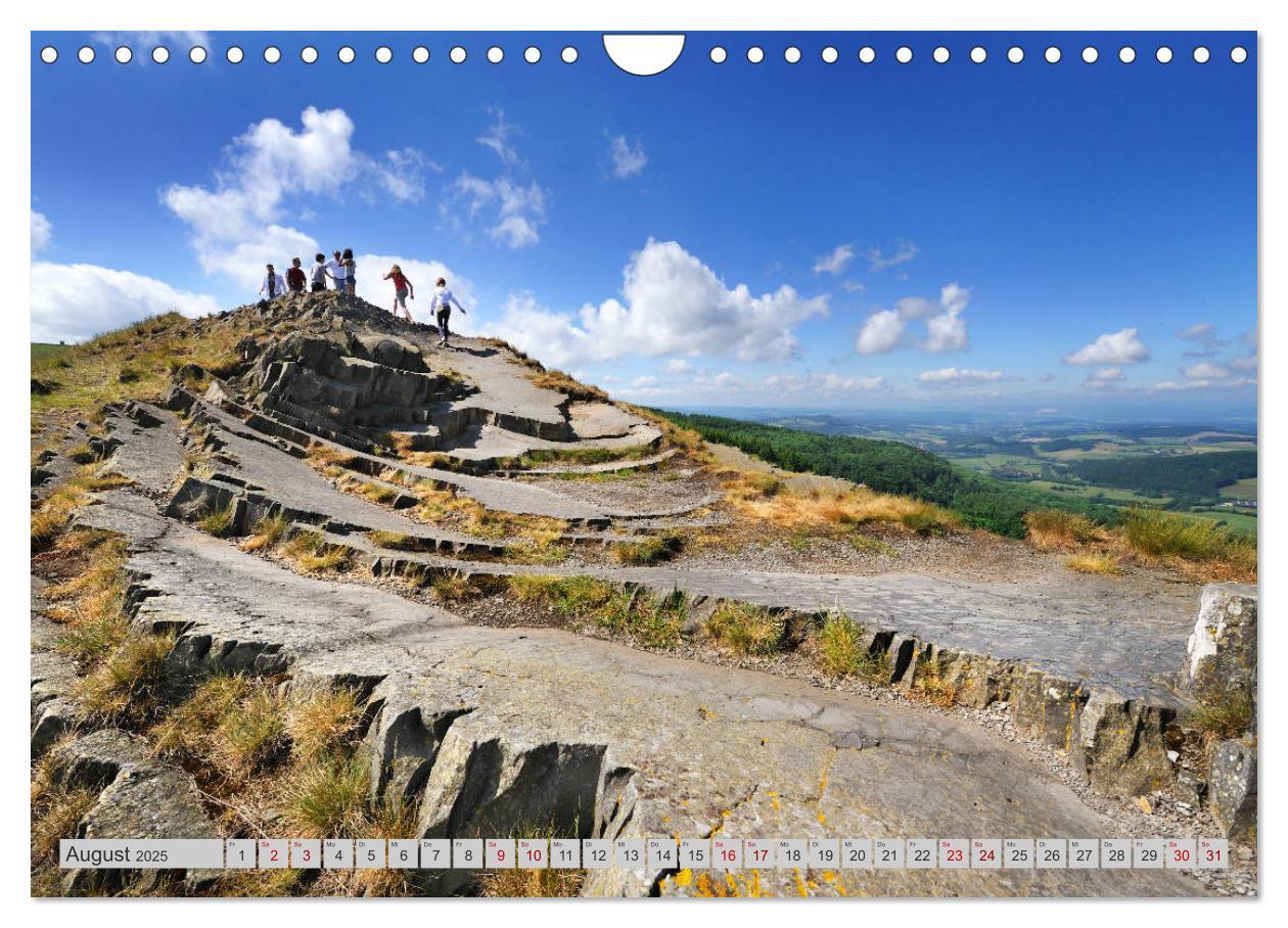 Bild: 9783435224500 | Rhön - Basalt (Wandkalender 2025 DIN A4 quer), CALVENDO Monatskalender