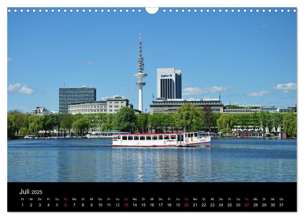 Bild: 9783435621781 | Hamburg . Das Tor zur Welt... (Wandkalender 2025 DIN A3 quer),...