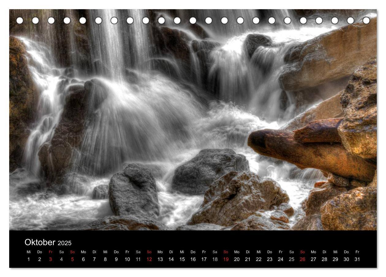 Bild: 9783435668052 | Kuhflucht Wasserfälle bei Farchant (Tischkalender 2025 DIN A5...