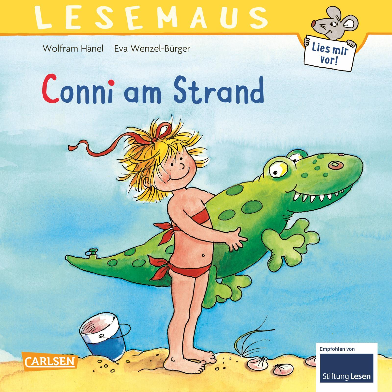 Cover: 9783551088147 | Conni am Strand | Wolfram Hänel (u. a.) | Broschüre | Lesemaus | 24 S.