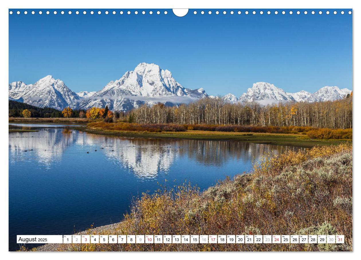 Bild: 9783435404506 | Grand Teton National Park (Wandkalender 2025 DIN A3 quer), CALVENDO...