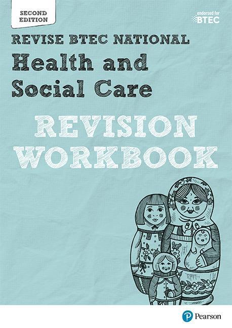 Cover: 9781292230580 | Pearson REVISE BTEC National Health and Social Care Revision Workbook