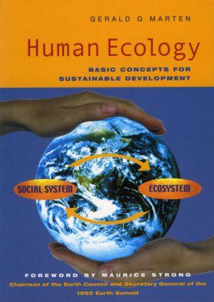 Cover: 9781853837142 | Human Ecology | Basic Concepts for Sustainable Development | Marten