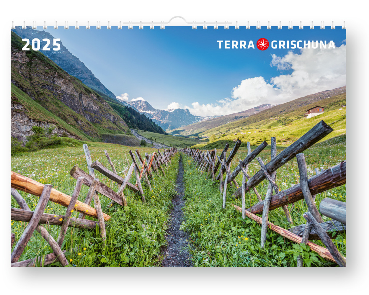 Cover: 9783729812260 | Terra Grischuna Kalender 2025 | Kalender | Spiralbindung | Deutsch