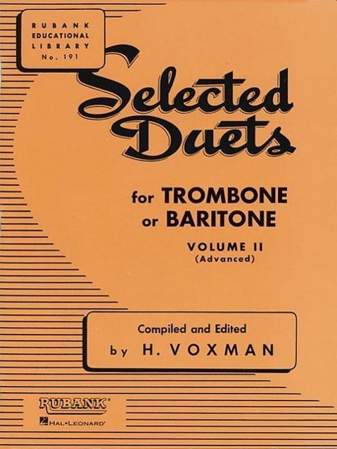 Cover: 73999710304 | Selected Duets for Trombone or Baritone, Volume II (Advanced) | Voxman