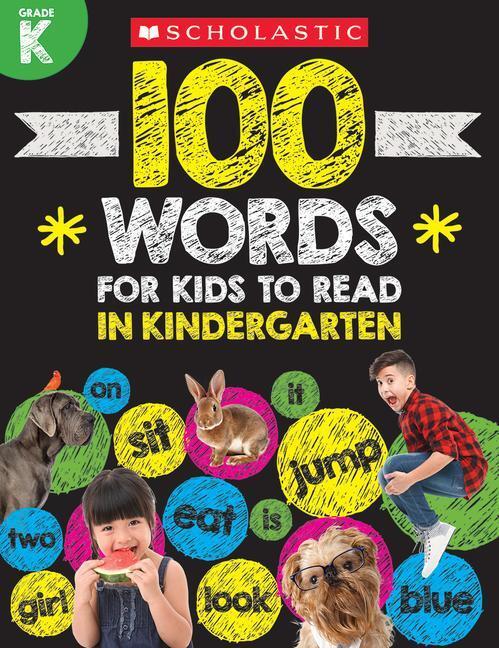 Cover: 9781338323092 | 100 Words for Kids to Read in Kindergarten Workbook | Resources | Buch