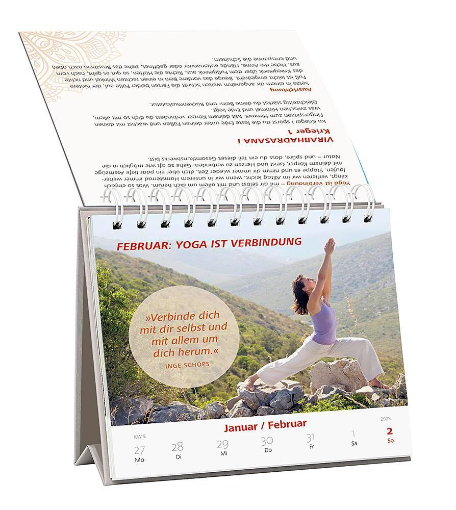 Bild: 4251693903697 | Wochenkalender 2025: Einfach Yoga | Inge Schöps | Kalender | 108 S.