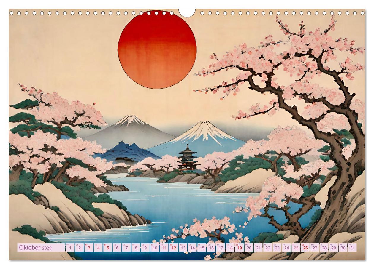 Bild: 9783383824982 | Hanami in Japan (Wandkalender 2025 DIN A3 quer), CALVENDO...