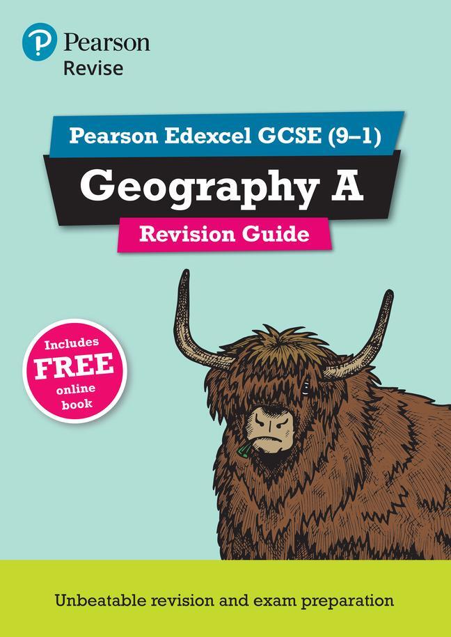 Cover: 9781292133775 | Pearson REVISE Edexcel GCSE Geography A Revision Guide: incl....