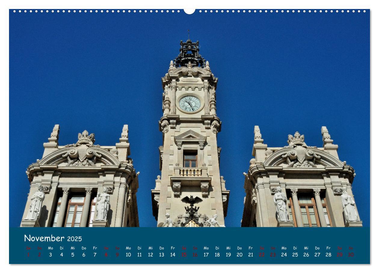 Bild: 9783435007929 | Valencia - Geschichte und Moderne (Wandkalender 2025 DIN A2 quer),...