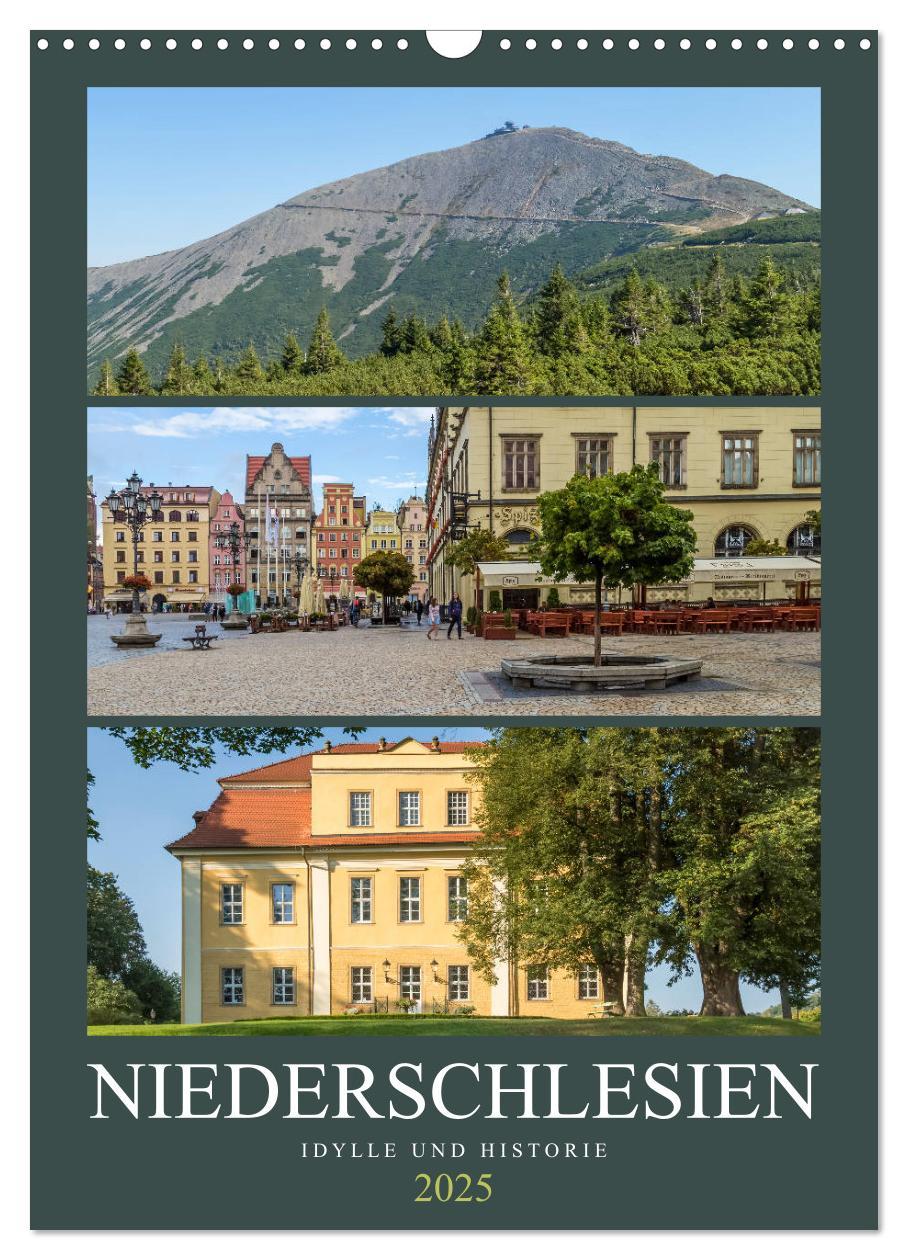 Cover: 9783435997053 | NIEDERSCHLESIEN Idylle und Historie (Wandkalender 2025 DIN A3...