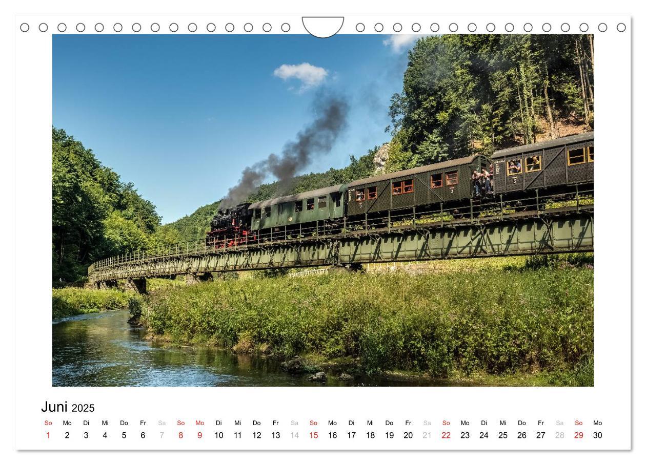 Bild: 9783435561186 | Mit der Eisenbahn in die Fränkische Schweiz (Wandkalender 2025 DIN...