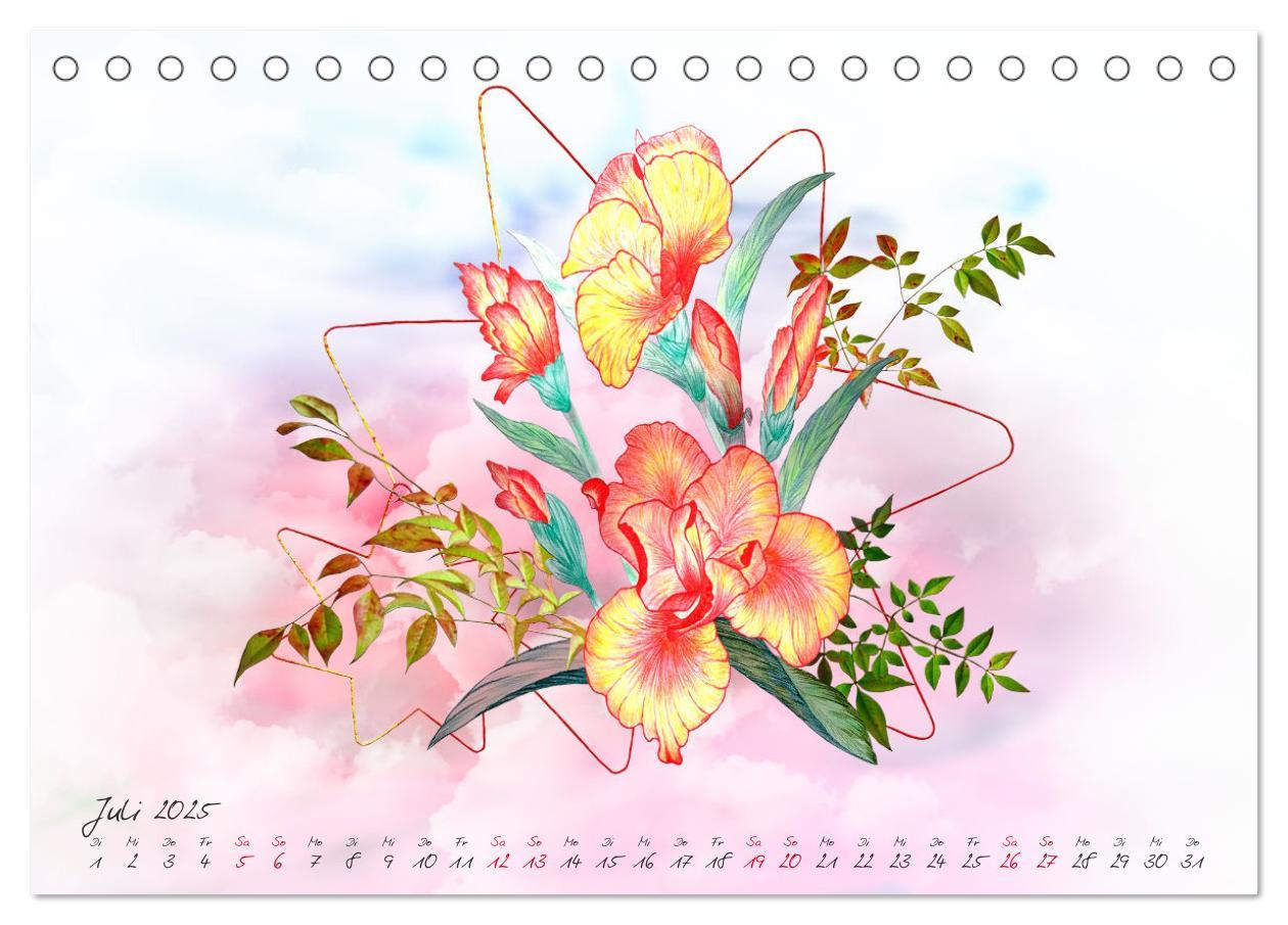 Bild: 9783435317059 | Zauberhaftes Ikebana (Tischkalender 2025 DIN A5 quer), CALVENDO...