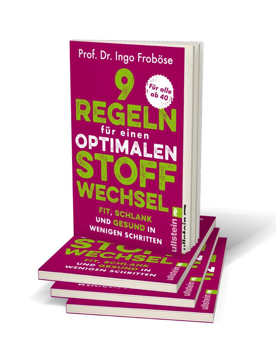 Bild: 9783548068060 | 9 Regeln für einen optimalen Stoffwechsel | Ingo Froböse | Taschenbuch