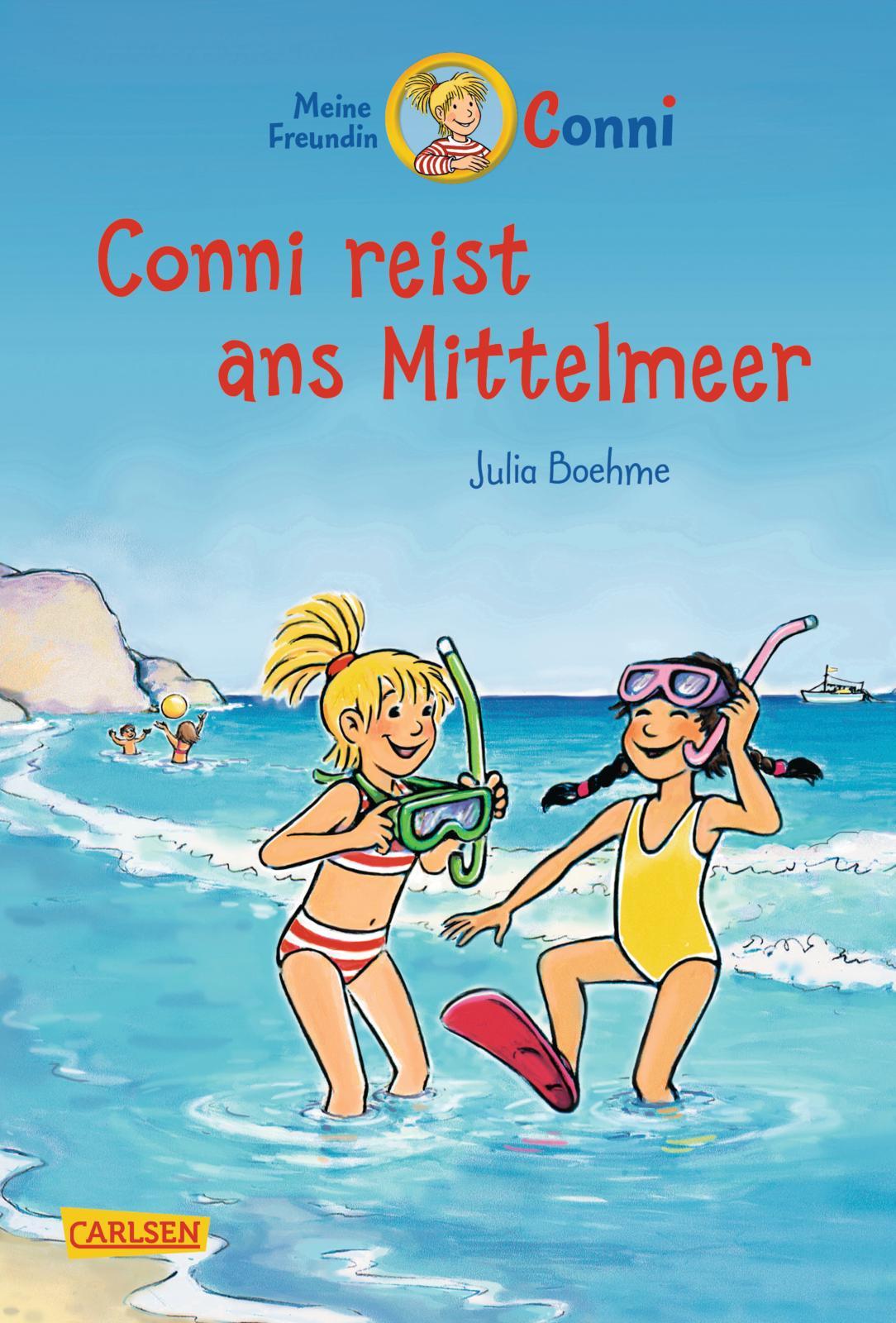 Cover: 9783551558640 | Conni-Erzählbände 5: Conni reist ans Mittelmeer (farbig illustriert)