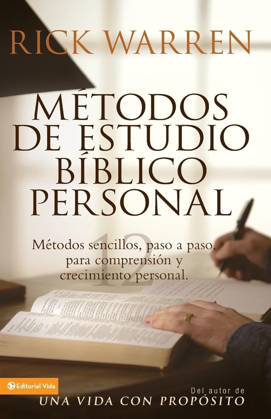 Cover: 9780829745382 | Métodos de estudio bíblico personal | Rick Warren | Taschenbuch | 2005