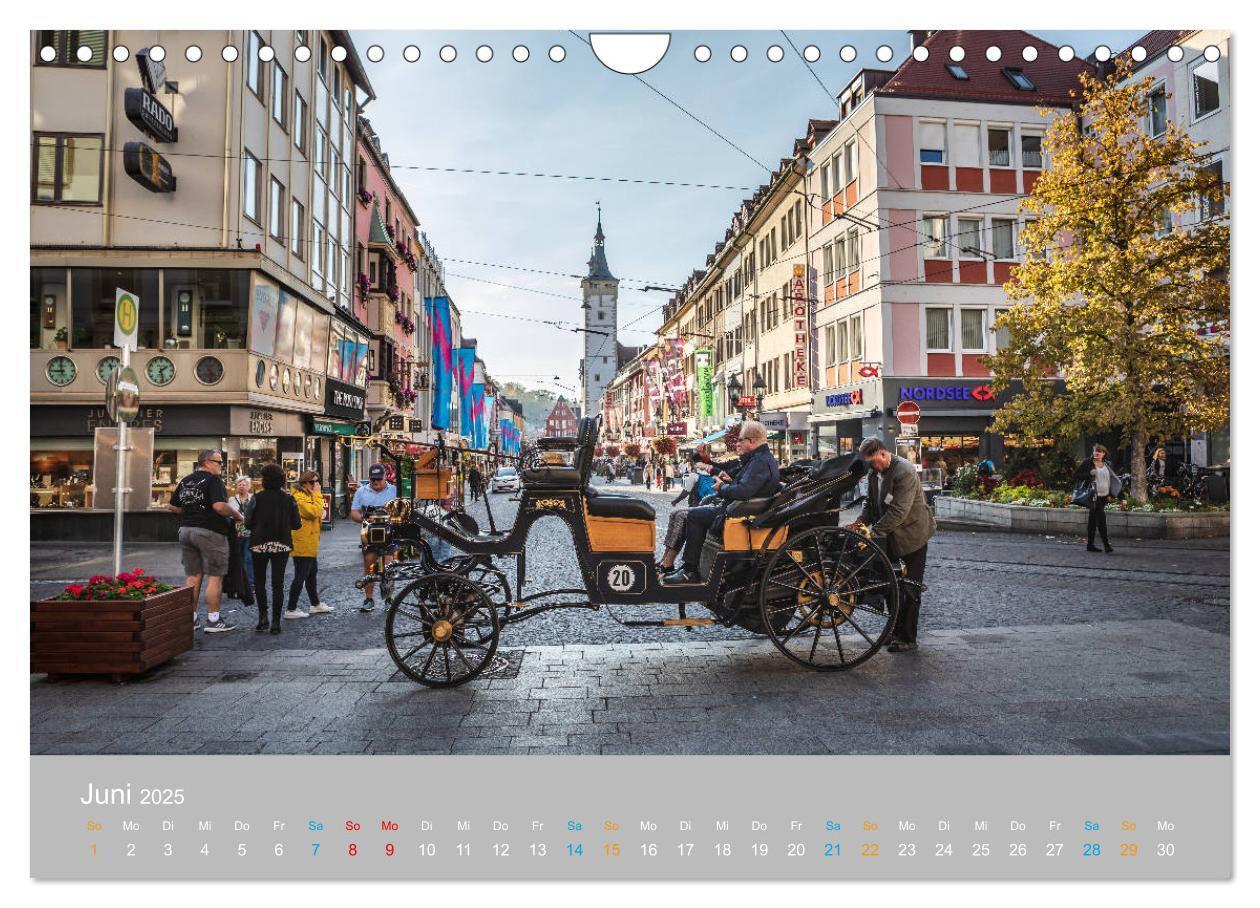 Bild: 9783435225637 | Würzburg - Stadt der Kirchen (Wandkalender 2025 DIN A4 quer),...