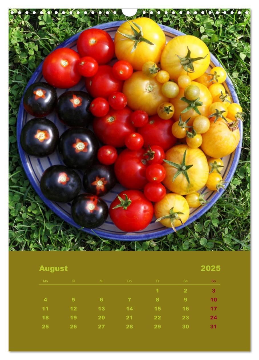 Bild: 9783457055458 | Tomaten - Alles BIO! (Wandkalender 2025 DIN A3 hoch), CALVENDO...