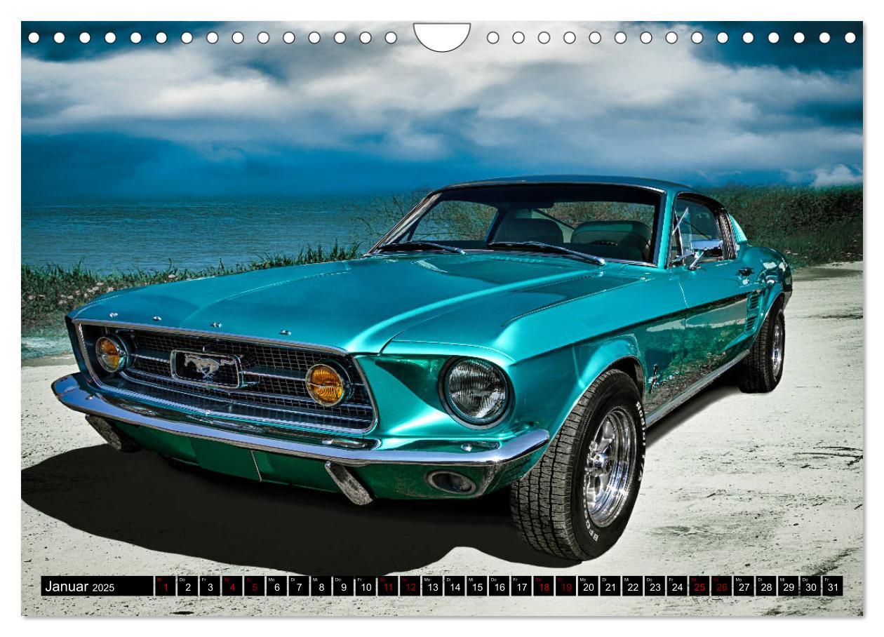 Bild: 9783435319084 | American Classic Cars (Wandkalender 2025 DIN A4 quer), CALVENDO...