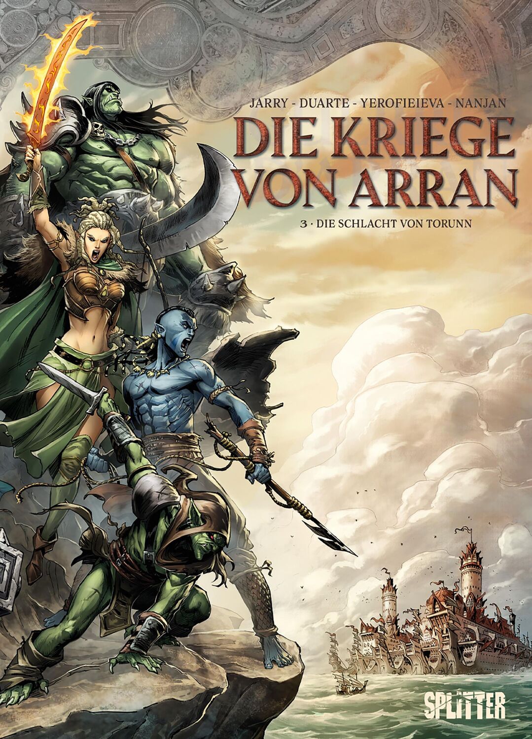 Cover: 9783987212390 | Die Kriege von Arran. Band 3 | Die Schlacht von Torunn | Nicolas Jarry