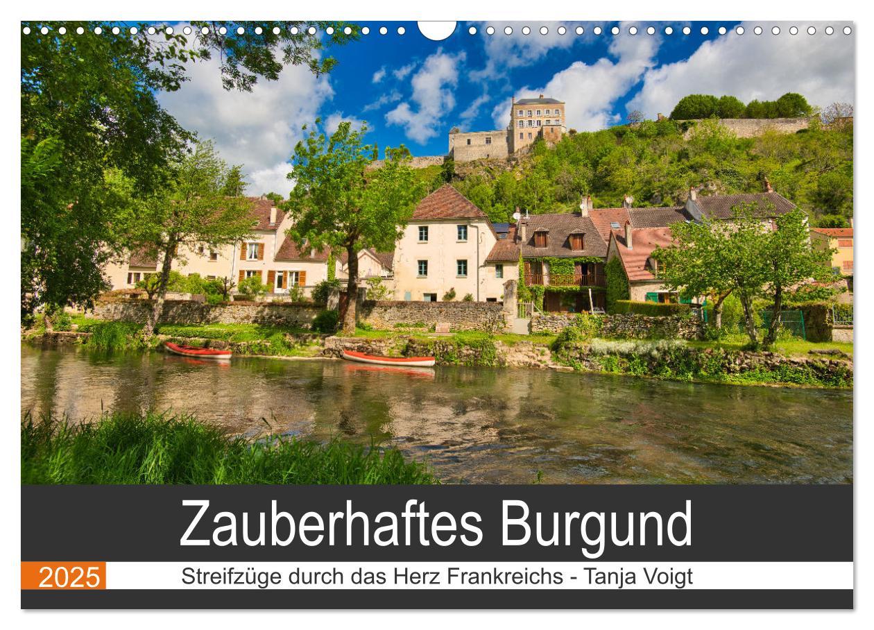 Cover: 9783435050895 | Zauberhaftes Burgund (Wandkalender 2025 DIN A3 quer), CALVENDO...