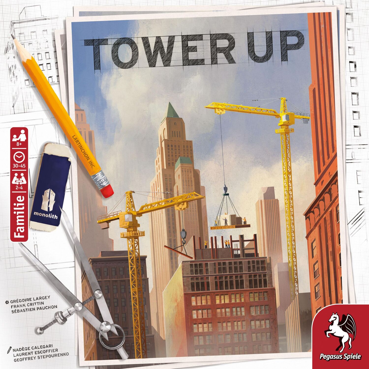 Bild: 4250231740800 | Tower Up | Sébastien Pauchon | Spiel | 51887G | Deutsch | 2024