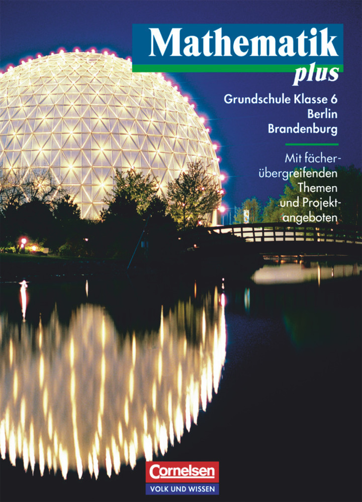 Cover: 9783060006656 | Mathematik plus - Grundschule Berlin und Brandenburg - 6. Schuljahr