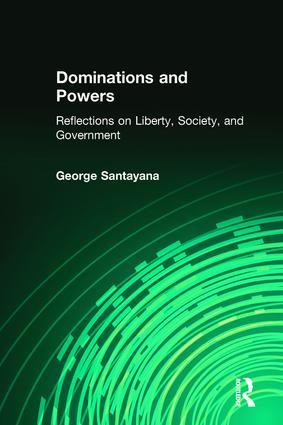 Cover: 9781560008200 | Dominations and Powers | George Santayana | Taschenbuch | Englisch