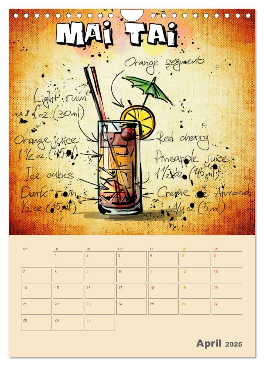 Bild: 9783457038499 | Coole Cocktails (Wandkalender 2025 DIN A4 hoch), CALVENDO...