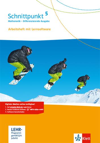 Cover: 9783127445558 | Schnittpunkt Mathematik. 5. Klasse. Arbeitsheft mit Lösungsheft und...