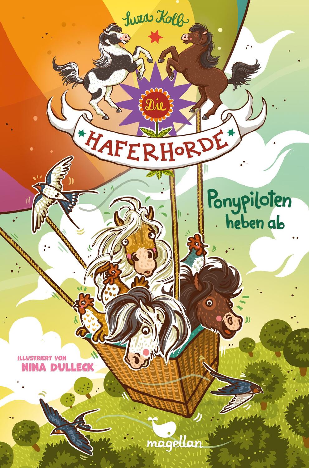 Cover: 9783734840487 | Die Haferhorde - Ponypiloten heben ab | Suza Kolb | Buch | 160 S.