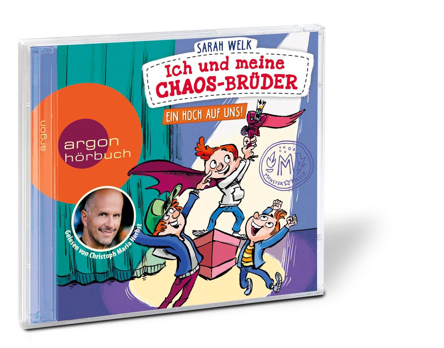 Bild: 9783839842720 | Ich und meine Chaos-Brüder - Ein Hoch auf uns! | Sarah Welk | Audio-CD