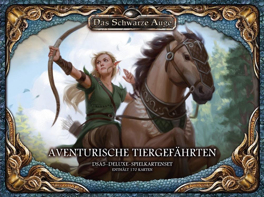 Cover: 4260630770285 | Das Schwarze Auge - Aventurische Tiergefährten | Spiel | 170 S. | 2019