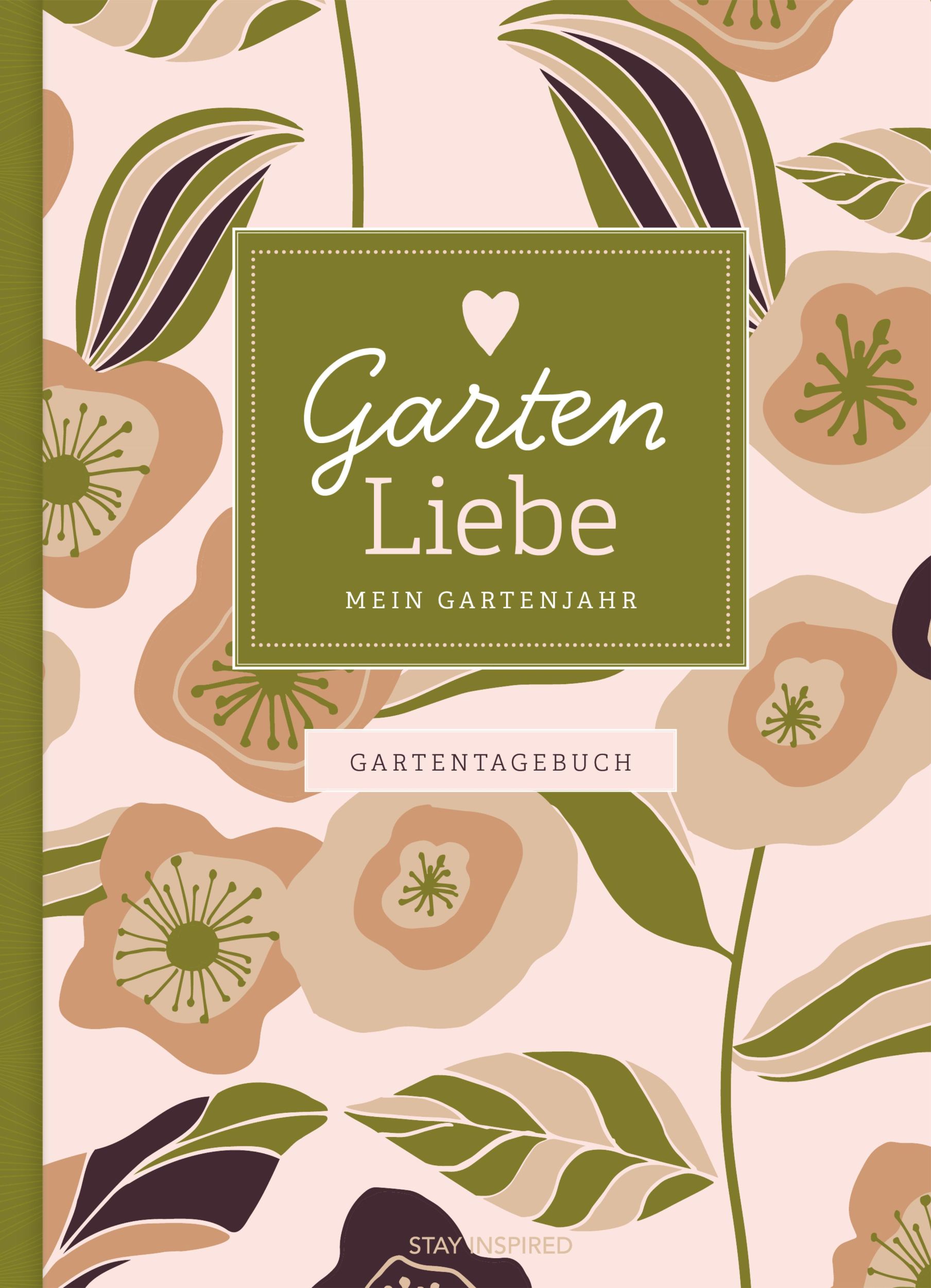 Cover: 9783985959266 | Gartentagebuch Garten Liebe - Mein Gartenjahr: Gartenbuch und...